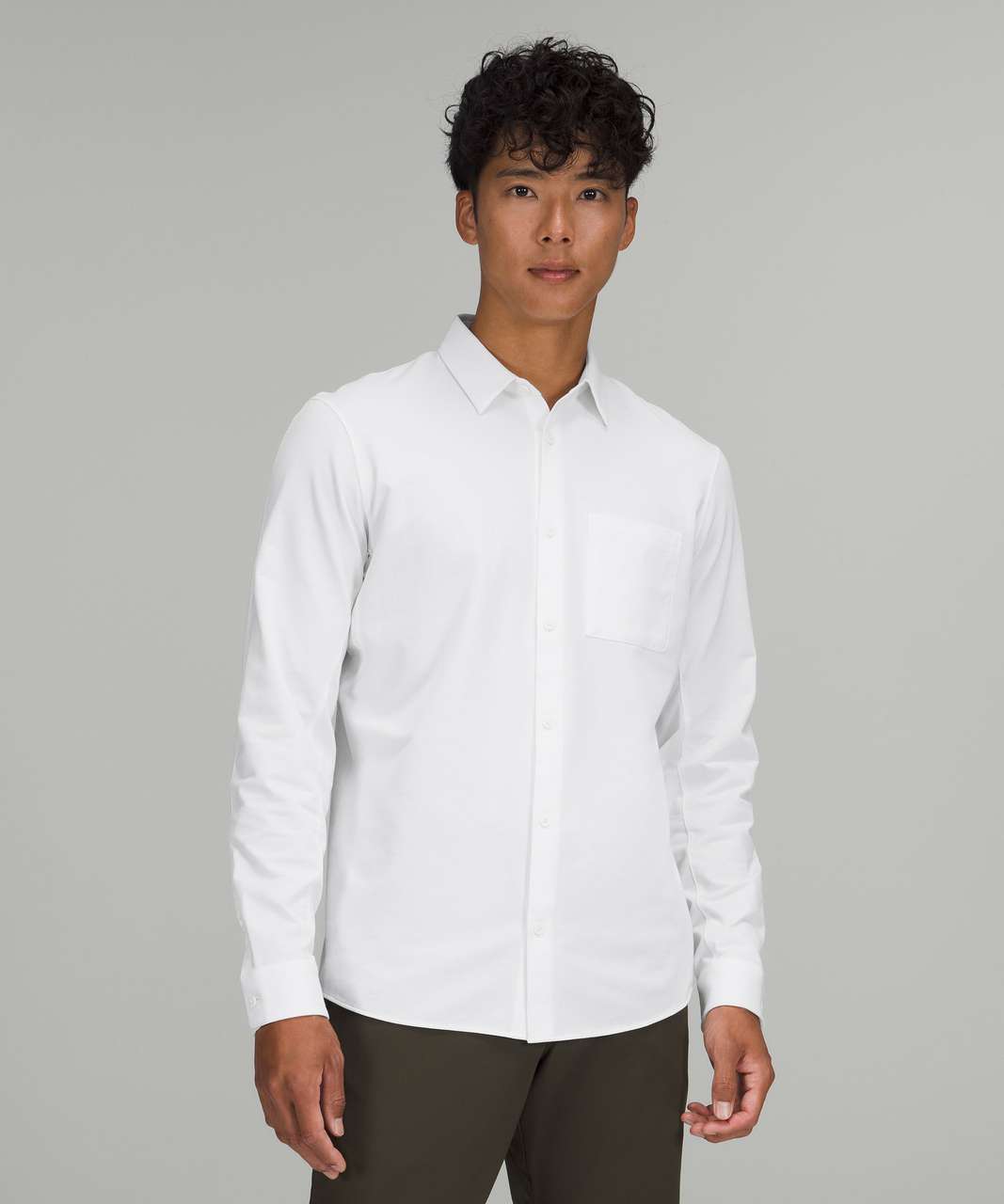 Lululemon Commission Long Sleeve Shirt - White