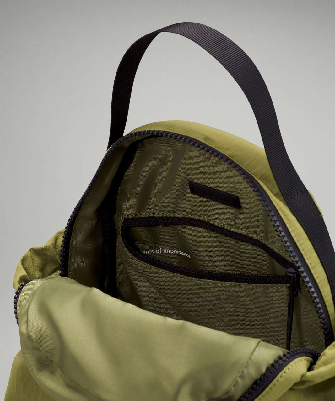 Lululemon Pack and Go Multi Wear Bag - Bronze Green / Black