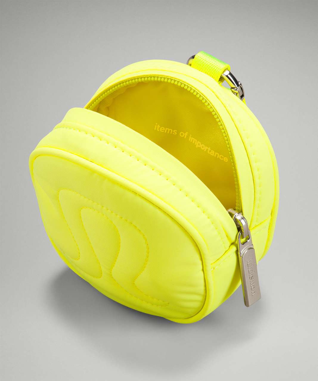 Lululemon Logo Pouch - Electric Lemon