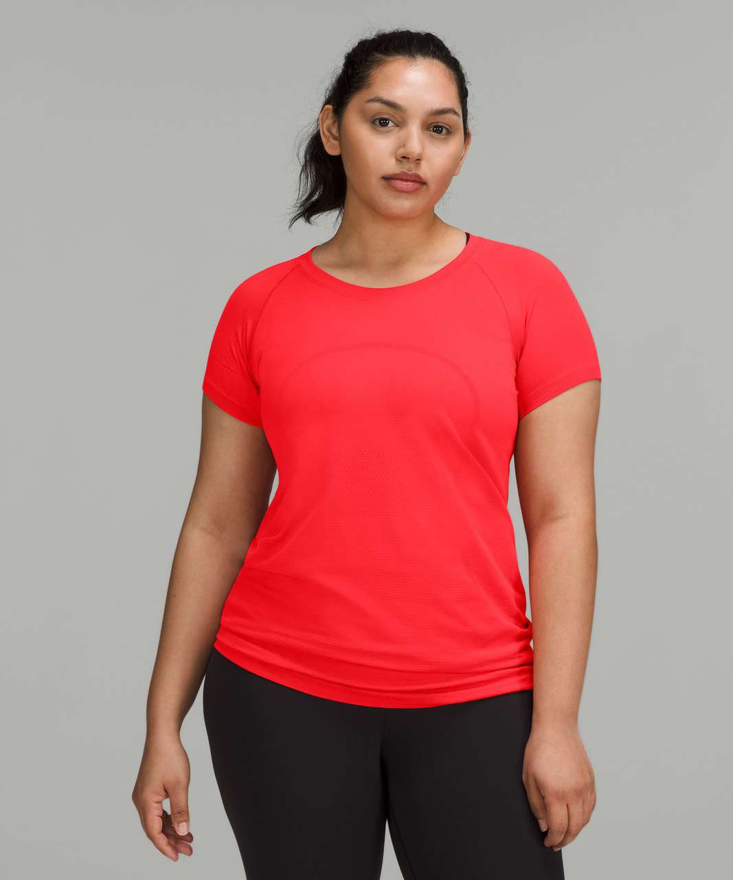 Lululemon Swiftly Tech Short Sleeve Shirt 2.0 In Love Red/love Red