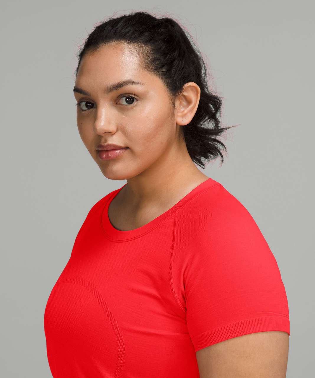 Lululemon Swiftly Tech Short Sleeve Shirt 2.0 In Love Red/love Red