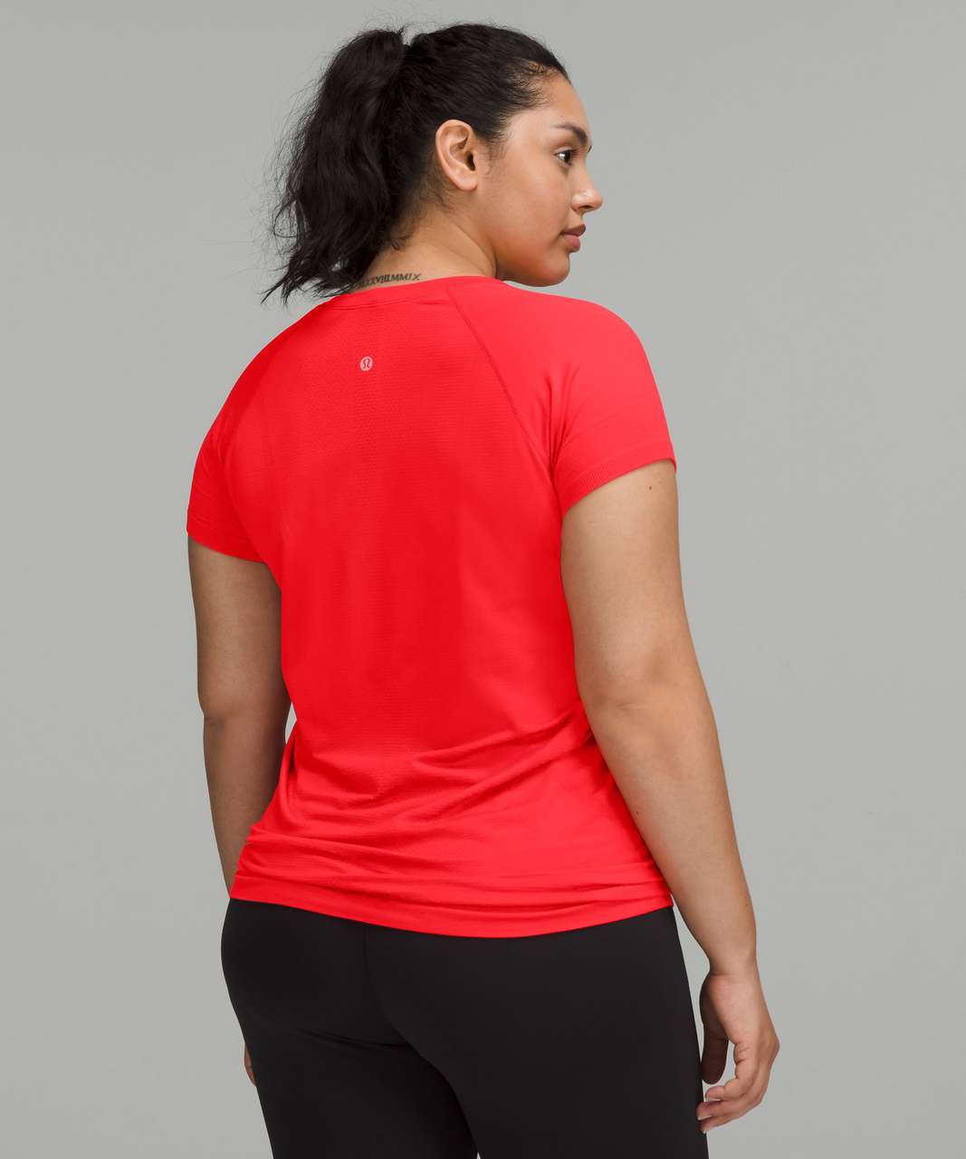 lululemon athletica, Tops, Lululemon Long Sleeve Swiftly Love Red Coal