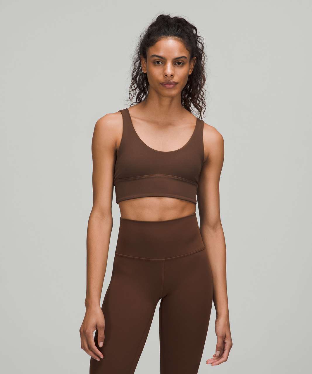 Lululemon Wunder Train Strappy Racer Bra *Light Support, C/D Cup - Dark  Forest - lulu fanatics