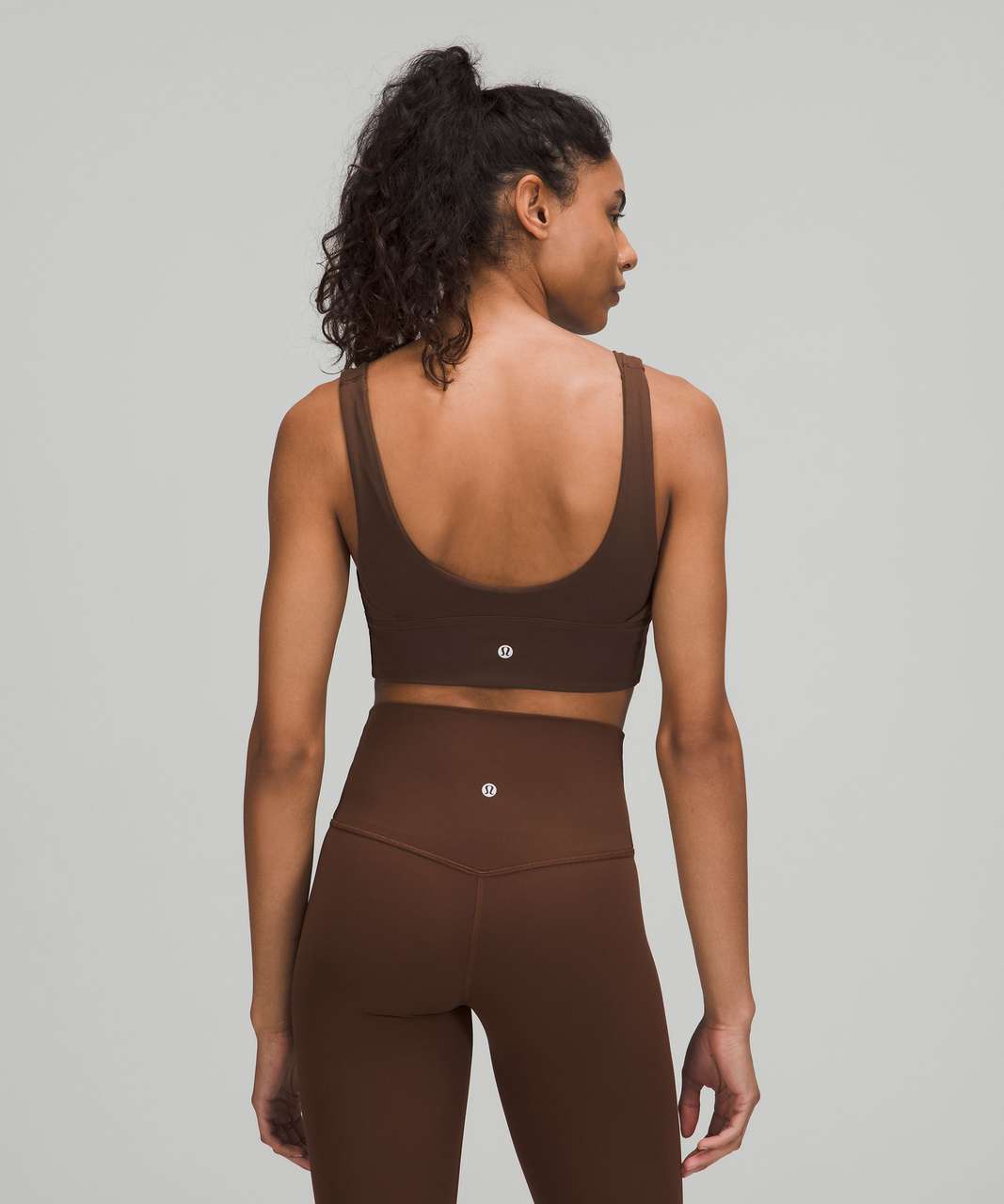 Lululemon Align Reversible Bra *Light Support, A/B Cup - Bold Beige / Pecan  Tan - lulu fanatics