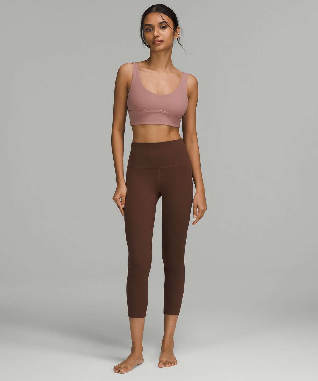 Comparing twilight rose and dark oxide from @lululemon which neutral t