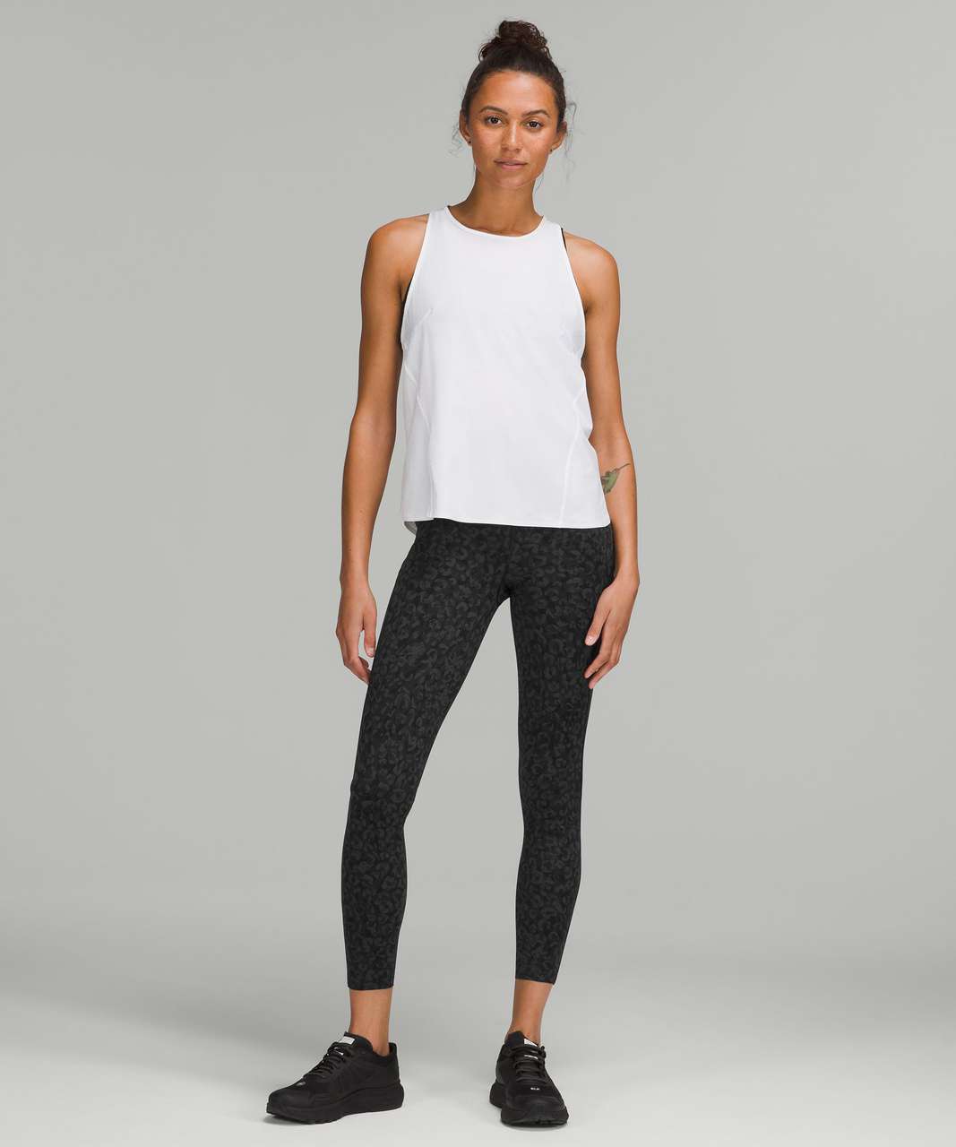 lululemon Align™ High-Rise Crop 23, Leopard Camo Deep Coal Multi