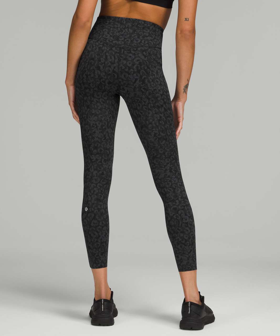 Lululemon Base Pace High-Rise Tight 25" - Intertwined Camo Deep Coal Multi