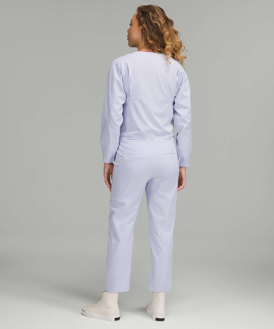 Lululemon WovenAir Zippered Jumpsuit - Pastel Blue