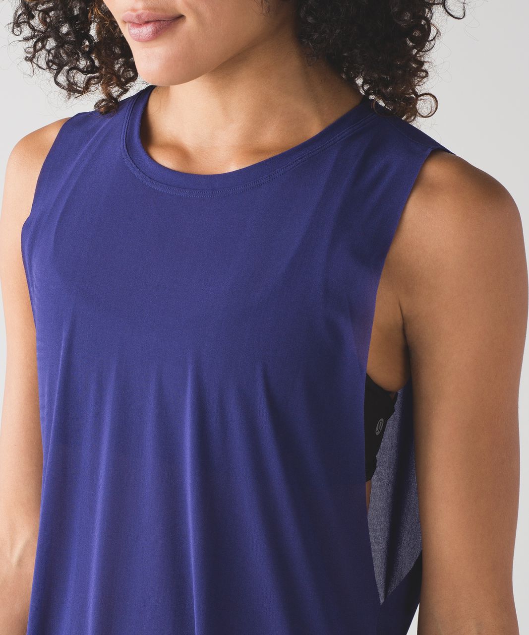 The Triumph Muscle Tank - Azure Blue