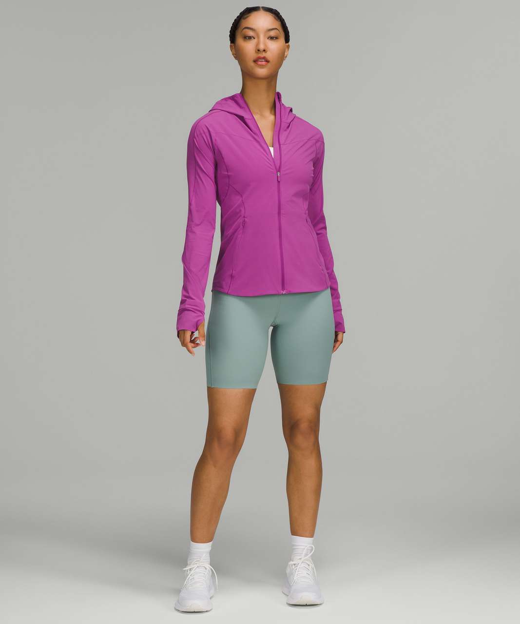 Lululemon Mist Over Windbreaker - Vivid Plum