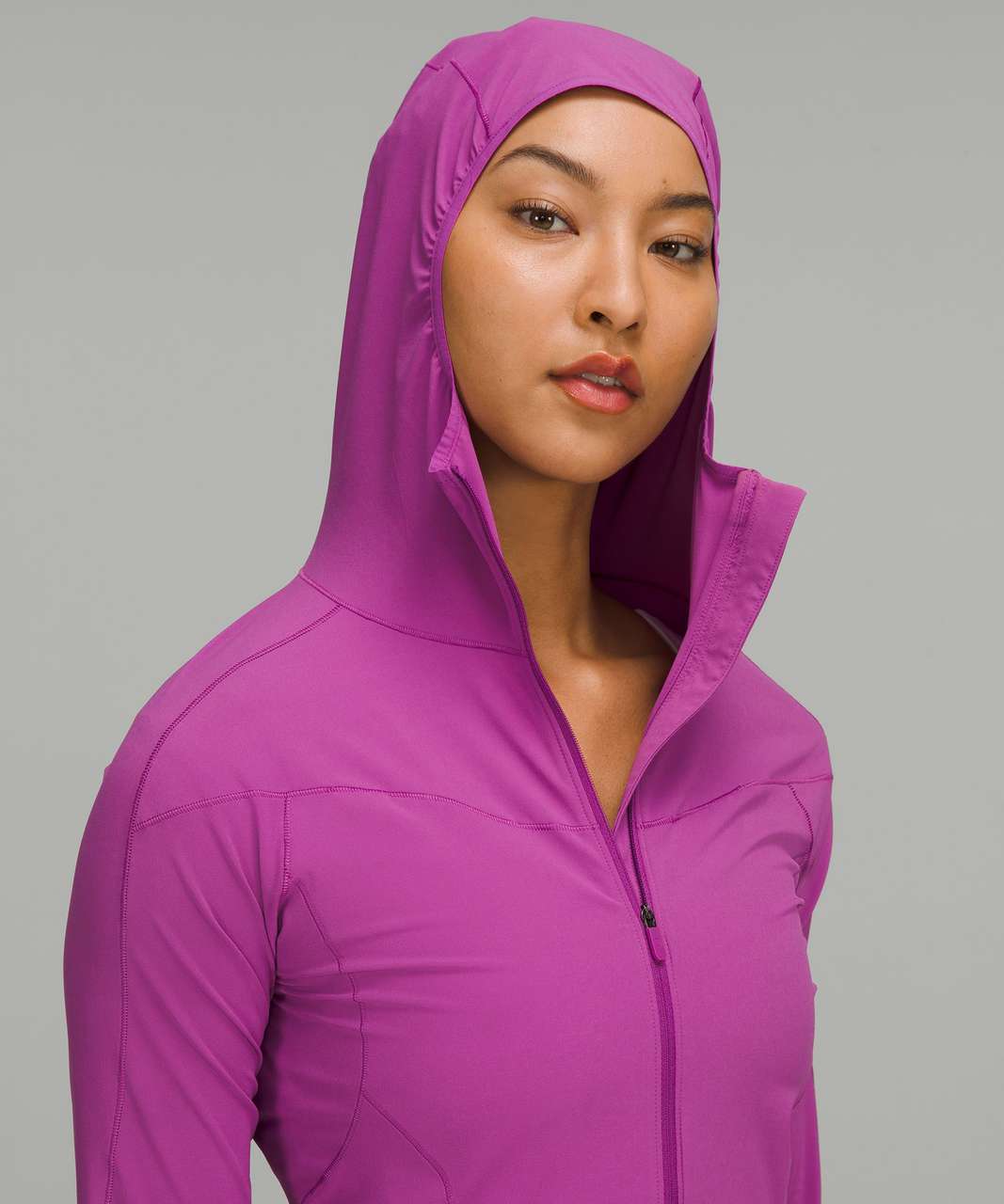 Lululemon Mist Over Windbreaker - Vivid Plum