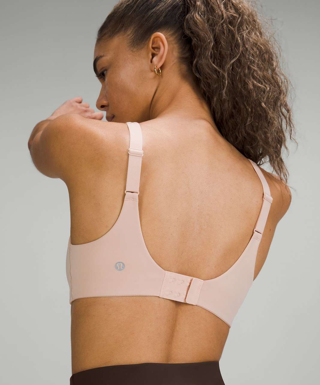 Lululemon In Alignment Straight-Strap Bra *Light Support, C/D Cup - Misty  Shell - lulu fanatics