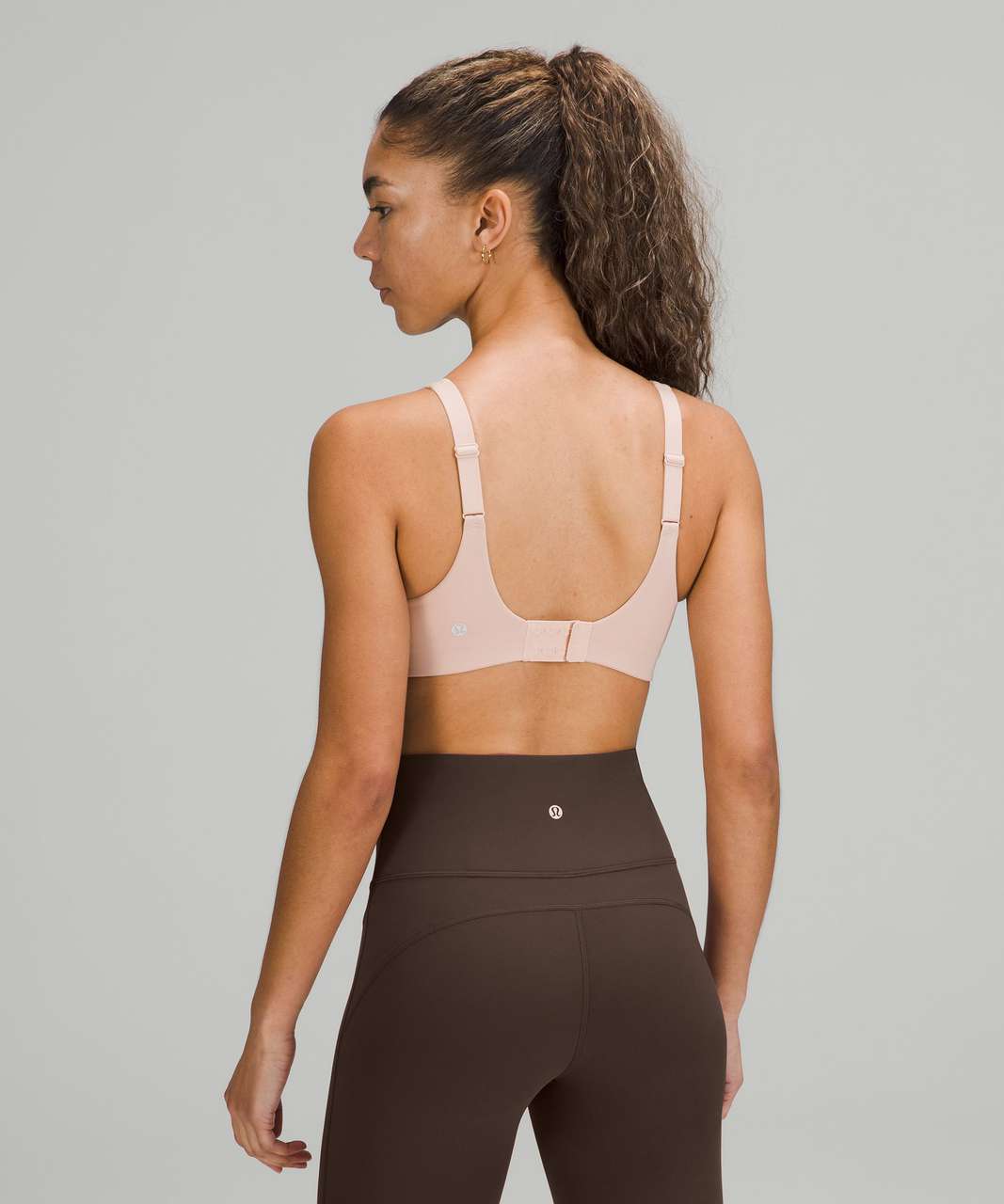 Lululemon In Alignment Straight-Strap Bra *Light Support, C/D Cup - Misty  Shell - lulu fanatics