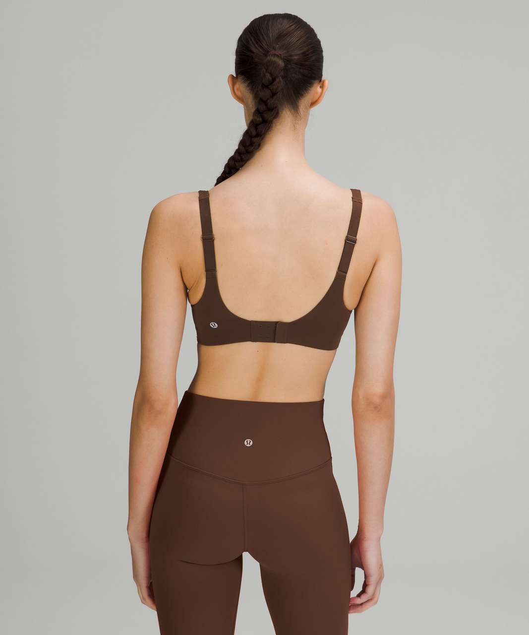 Lululemon In Alignment Straight-Strap Bra *Light Support, C/D Cup - Java