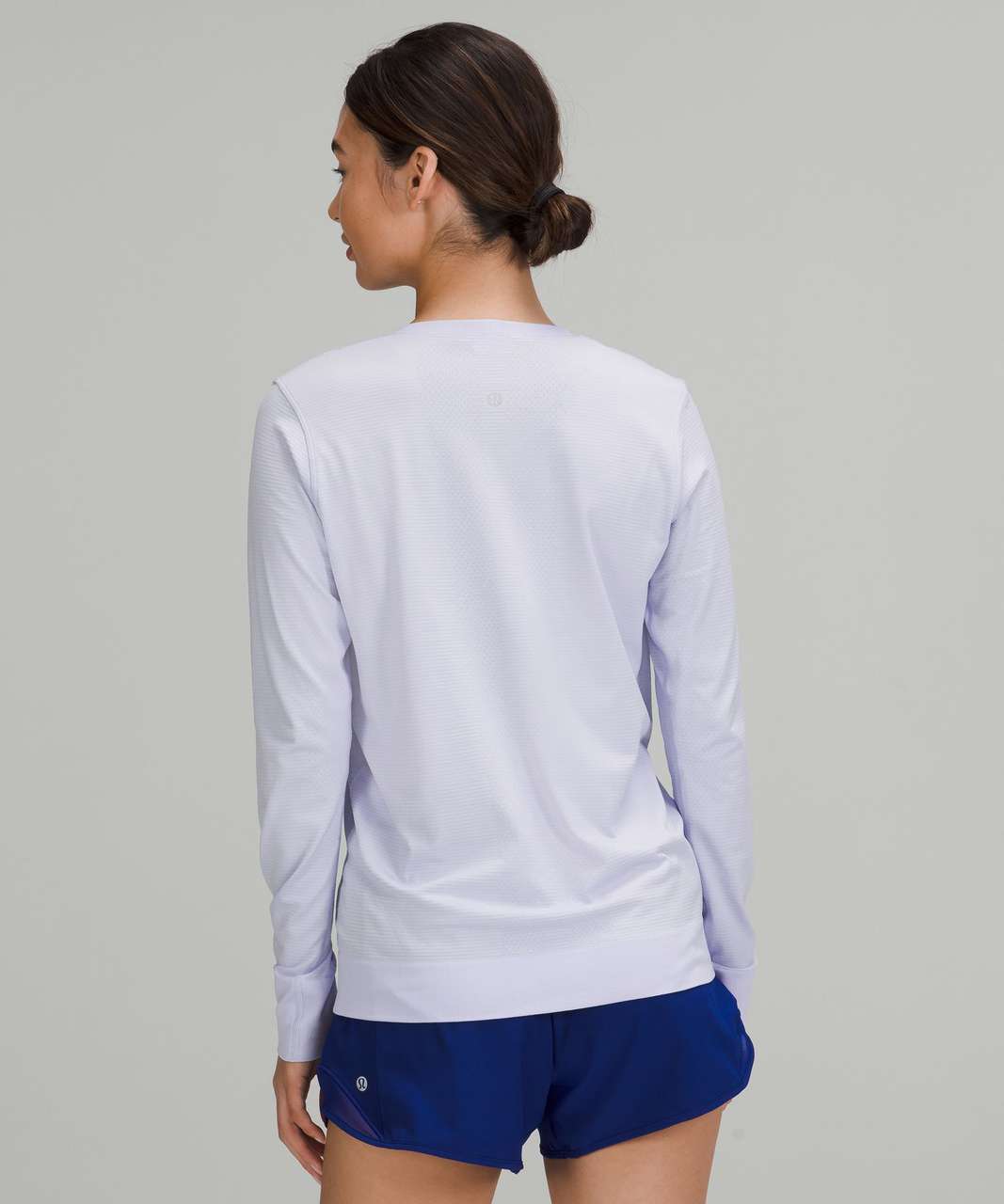 Lululemon Swiftly Relaxed-Fit Long Sleeve Shirt - Pastel Blue