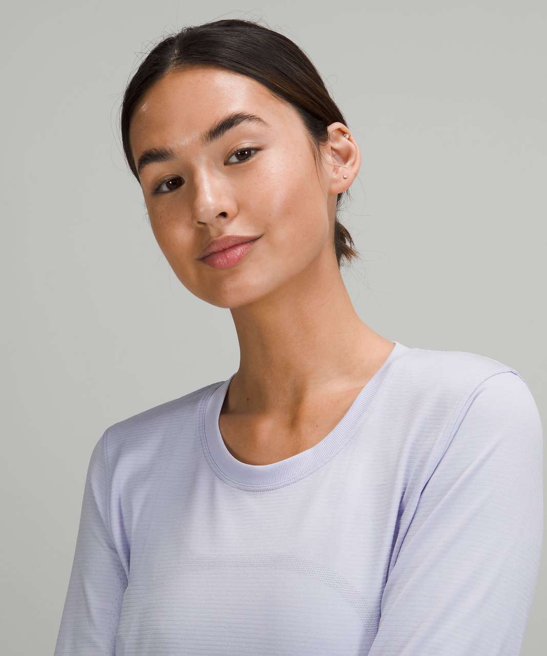 Lululemon Swiftly Relaxed-Fit Long Sleeve Shirt - Pastel Blue / Pastel Blue