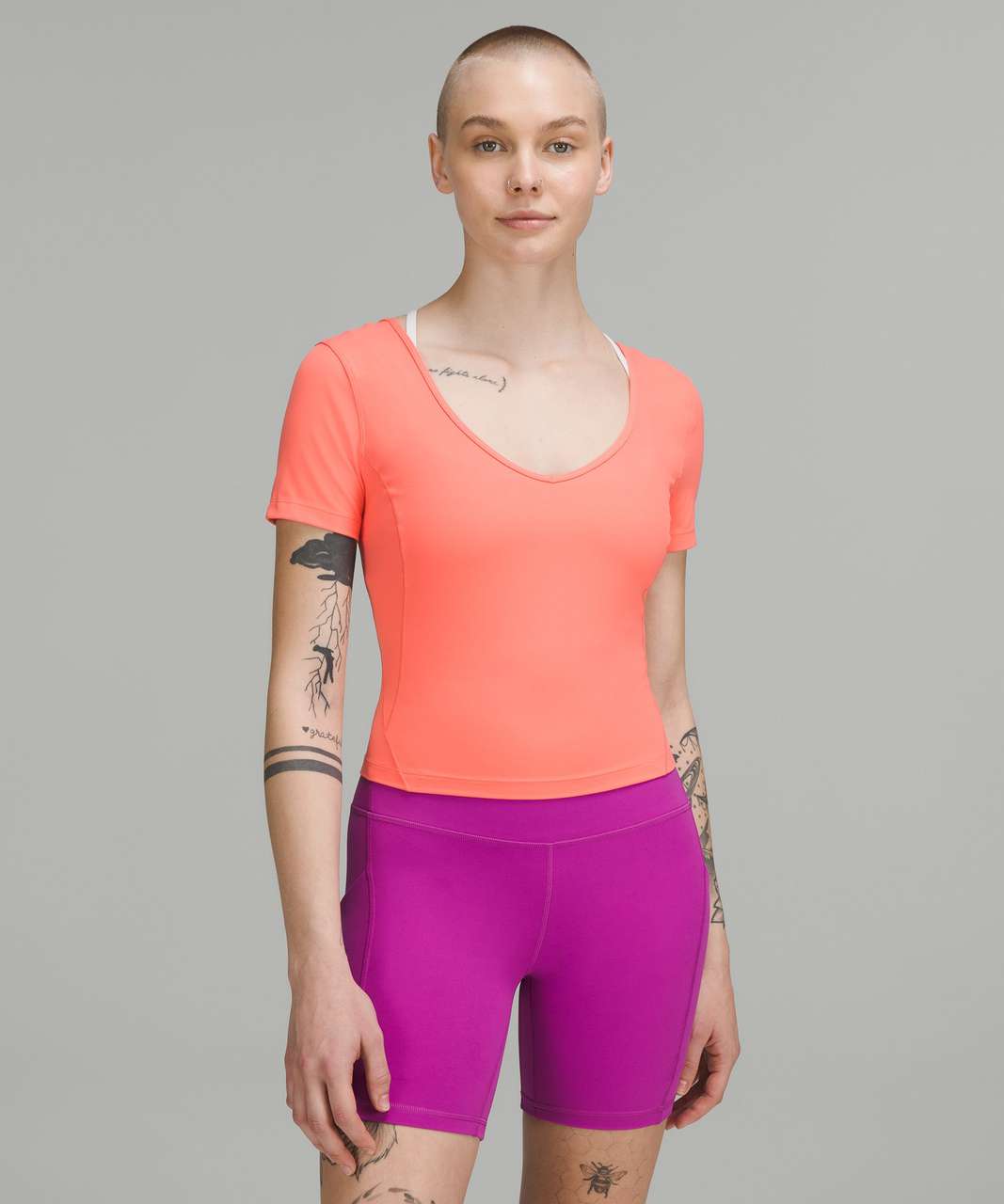 Lululemon Align Raspberry Cream Set Pink Size 4 - $250 New With