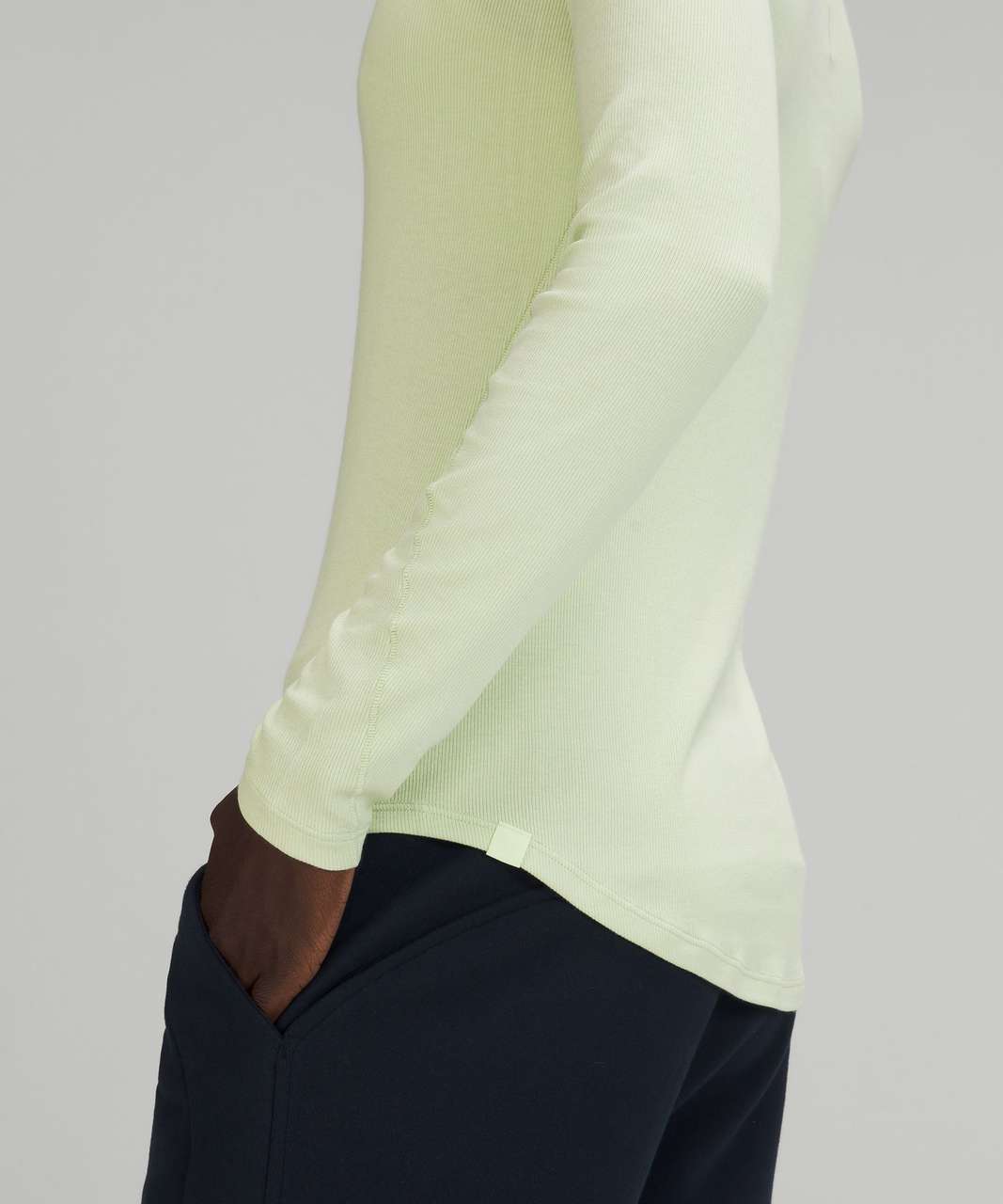 Lululemon Hold Tight Long Sleeve - Creamy Mint