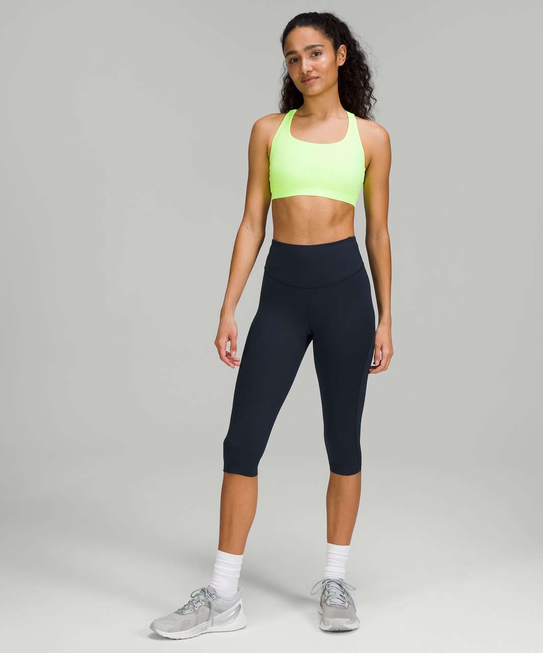 Lululemon Base Pace High-Rise Crop 17" - True Navy