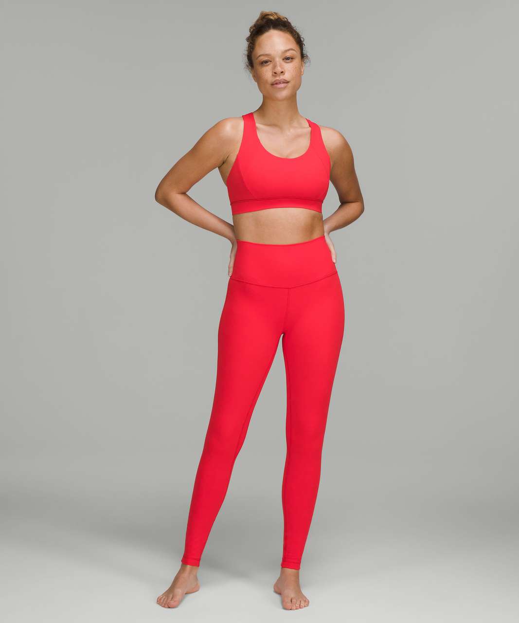 NWOT Lululemon Align Pant Size 10 Love Red Nulu 25 Double Lined