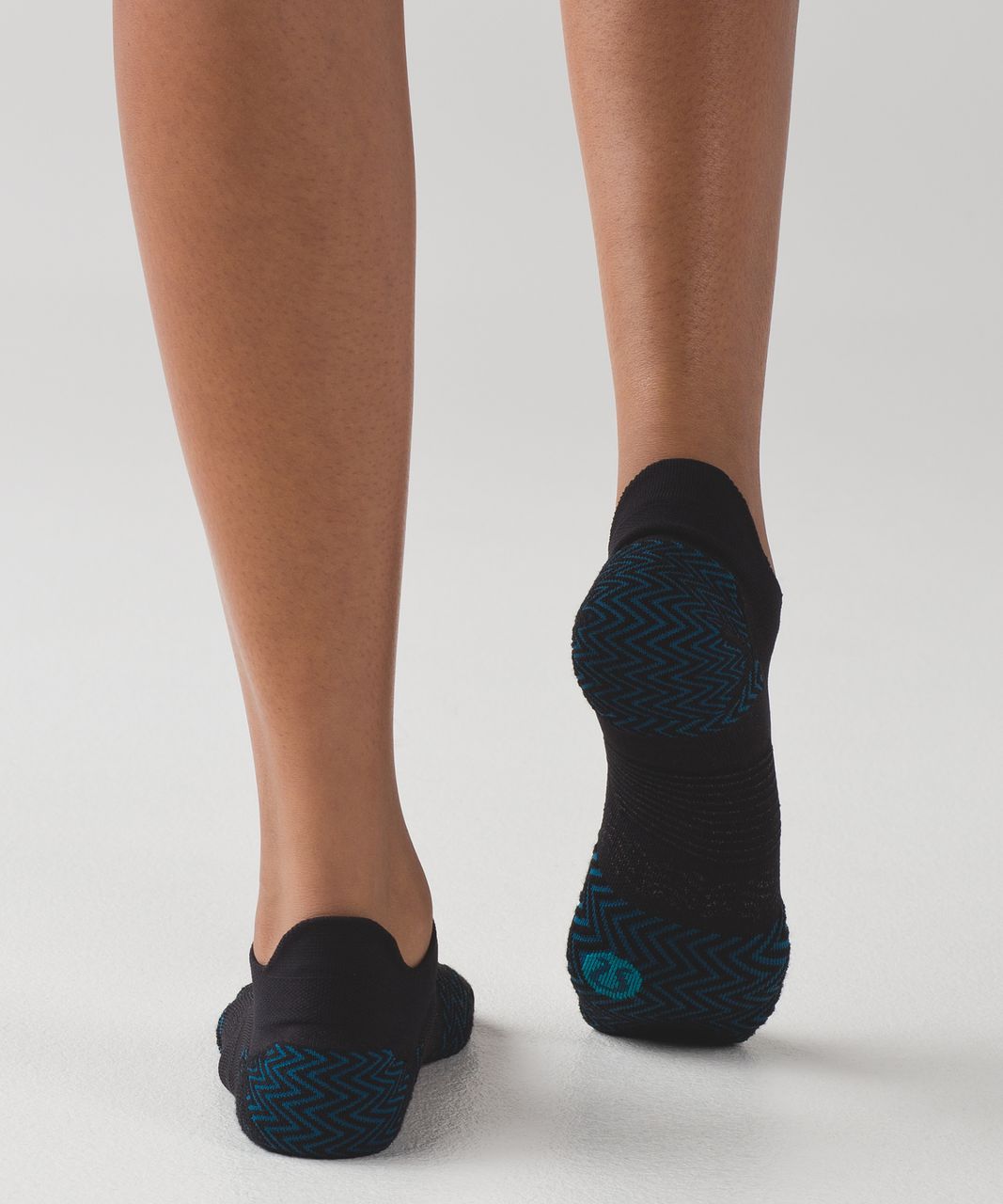 Lululemon Speed Sock (Silver) - Capri / Black / Surge