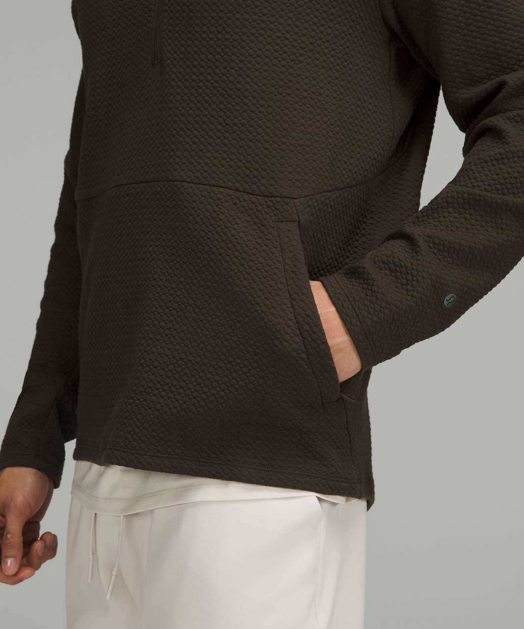 Lululemon At Ease Half-Zip - Dark Olive