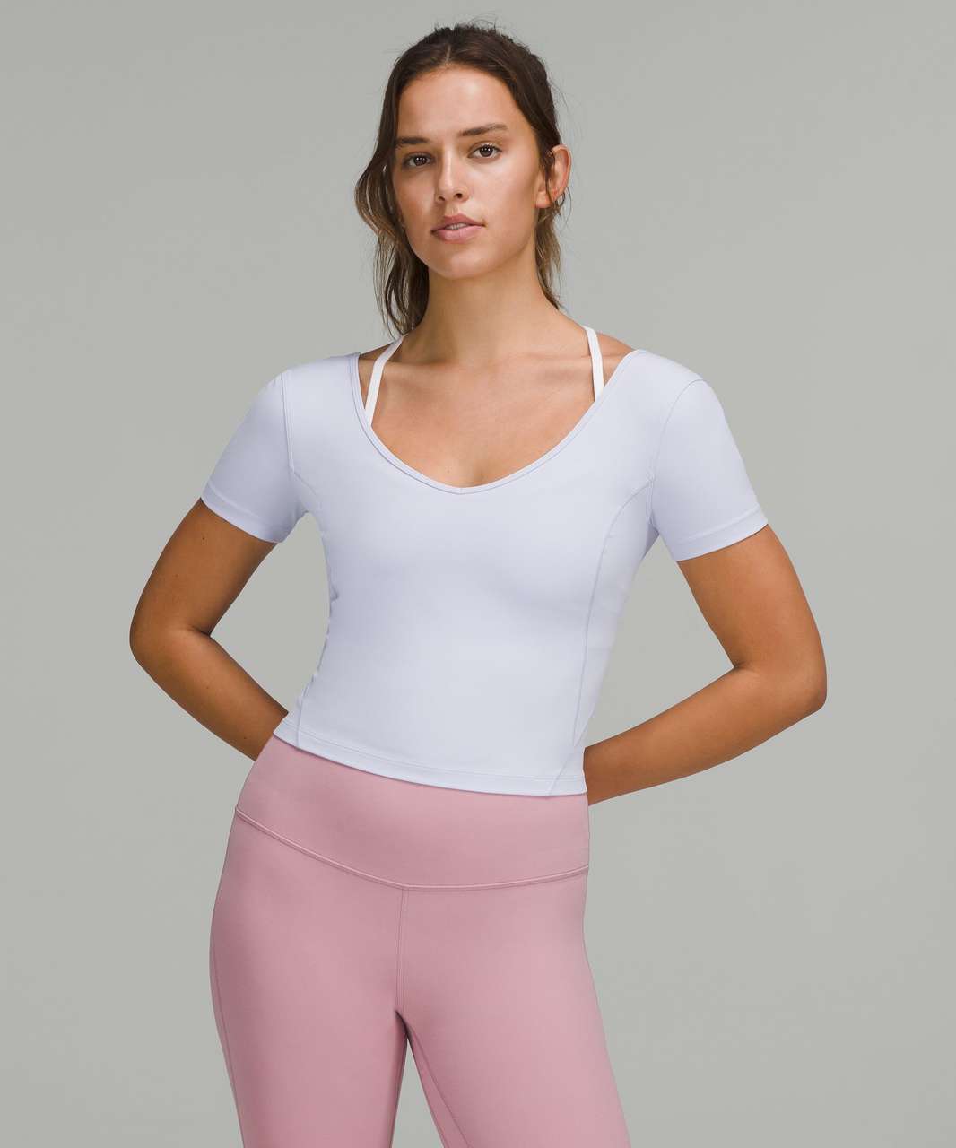 zonsopkomst misdrijf Vijfde Lululemon Align T-Shirt - Pastel Blue - lulu fanatics