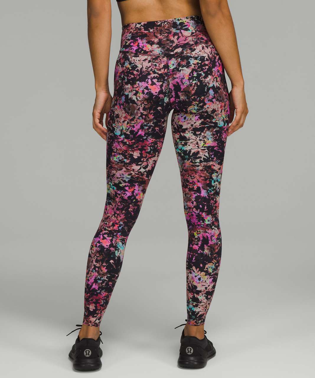 Lululemon Base Pace High-Rise Tight 28 - Stencil Blossom Red