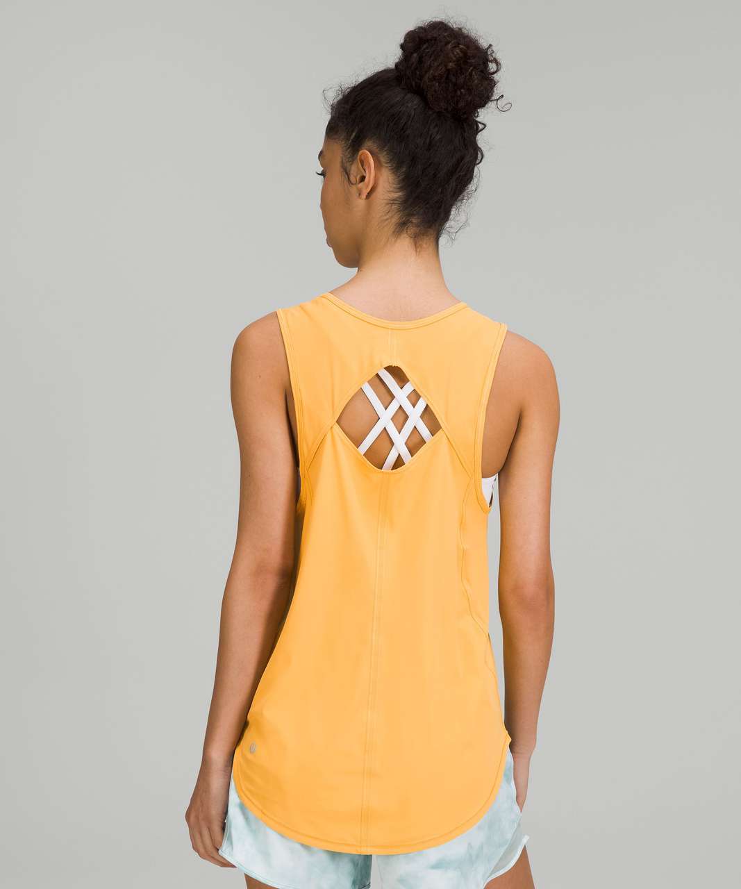 Lululemon Sculpt Tank Top - Wheat Yellow