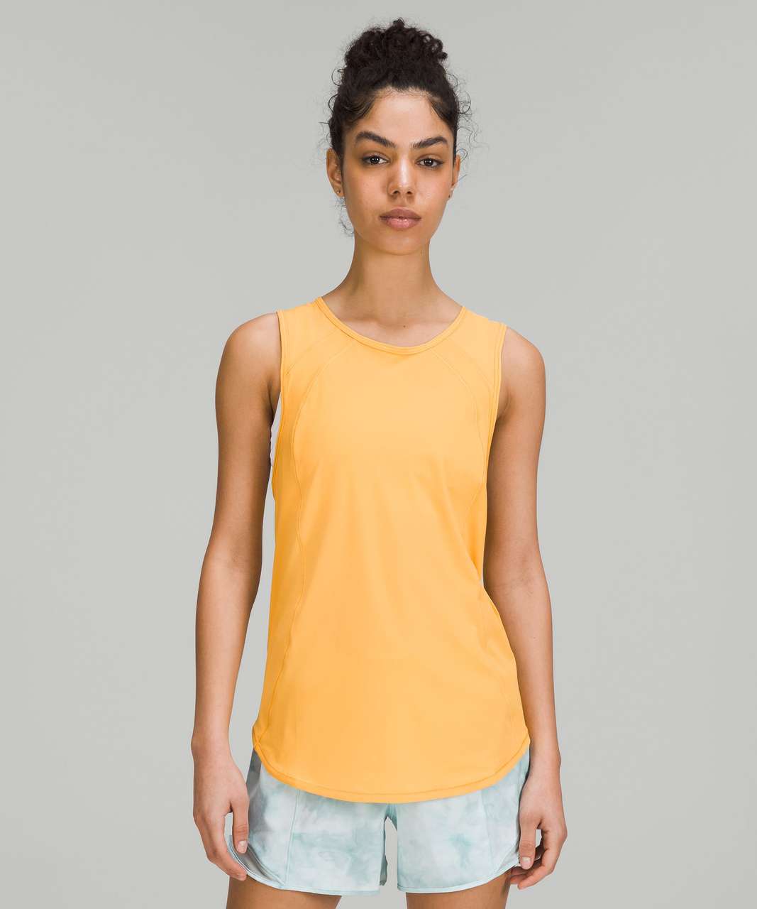 Lululemon Sculpt Tank Top - Wheat Yellow