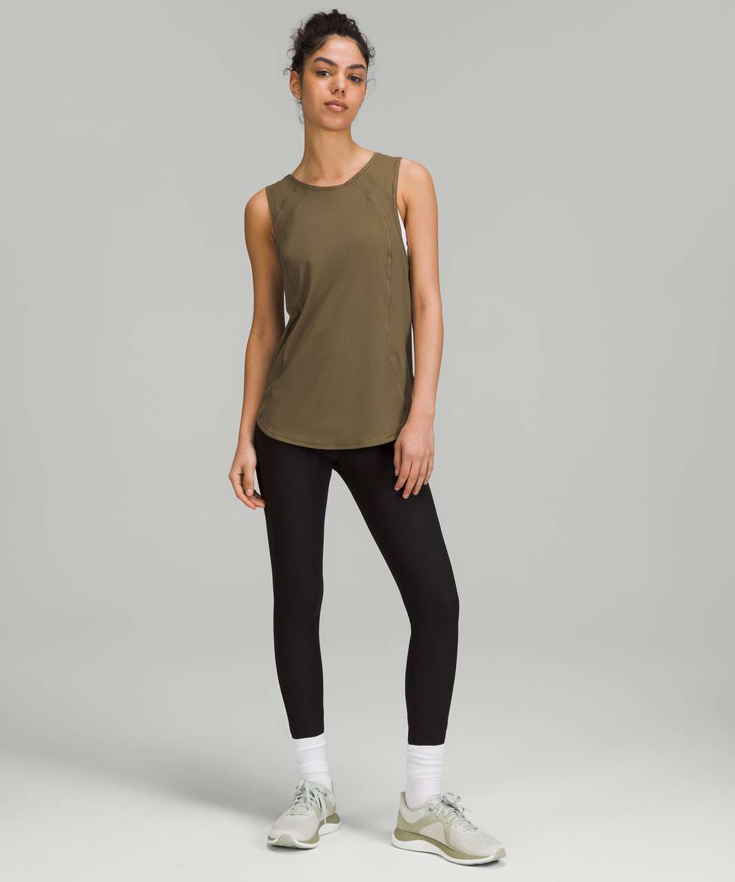 Lululemon Sculpt Tank Top - Vimy Green