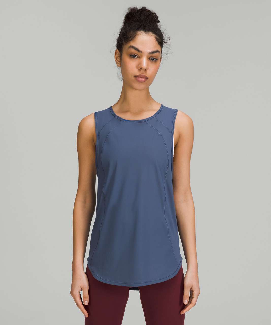 Lululemon Sculpt Tank Top - Icing Blue - lulu fanatics