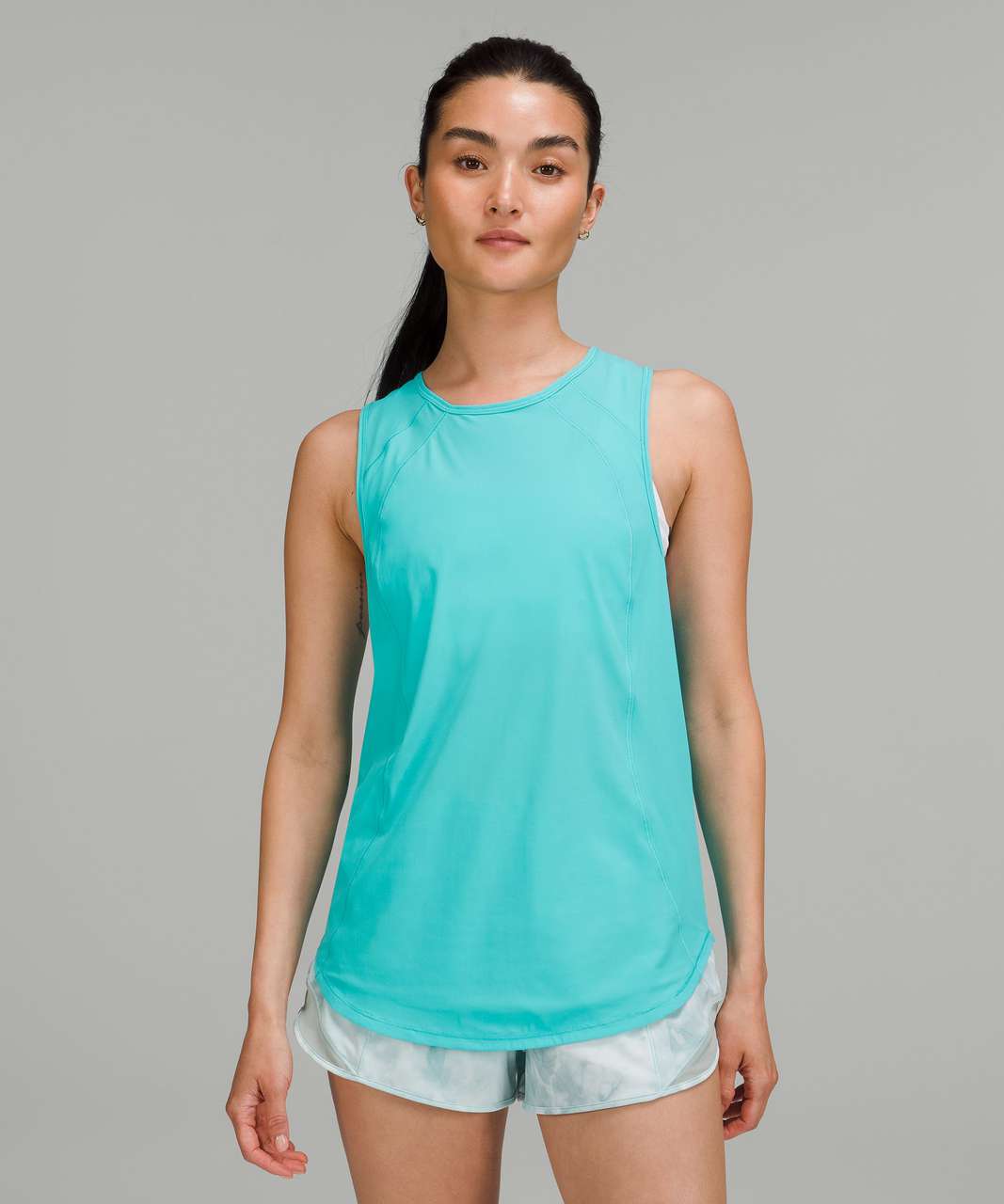 Lululemon Sculpt Tank Top - Electric Turquoise