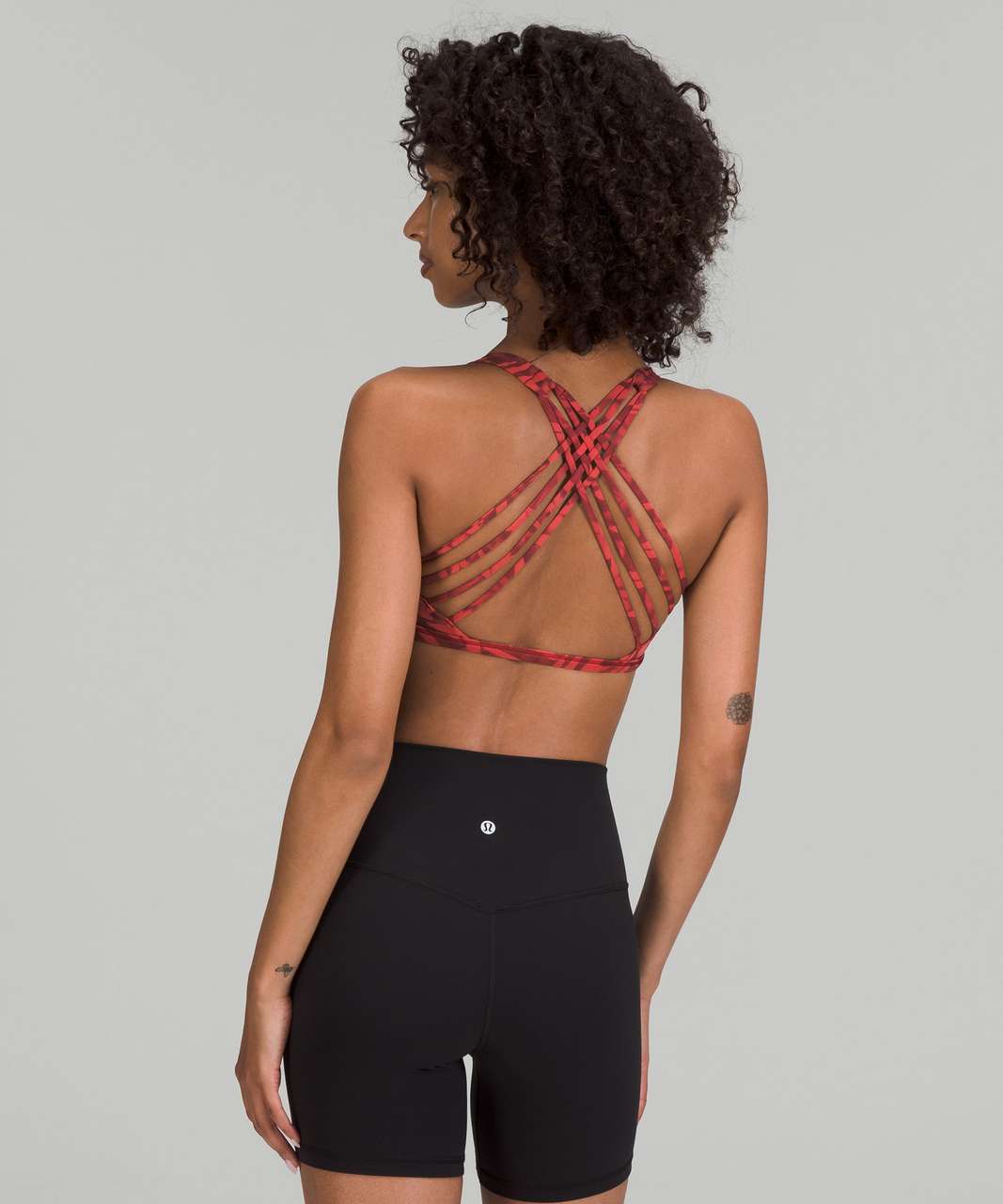 Lululemon Free to Be Bra - Wild *Light Support, A/B Cup - Dark Red - lulu  fanatics