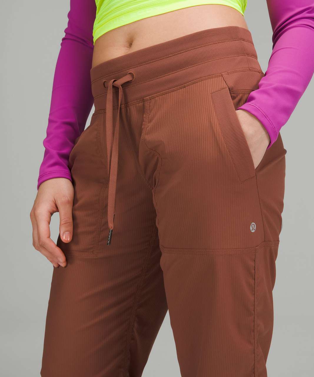 Lululemon Dance Studio Mid-Rise Pant - Ancient Copper - lulu fanatics