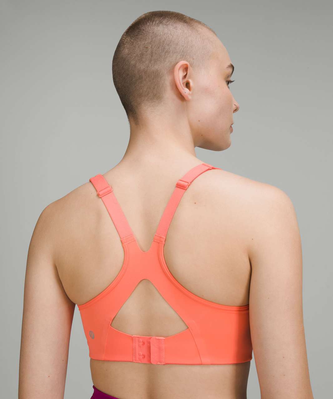 Lululemon All Powered Up Bra *Medium Support, A-G Cups - Raspberry Cream