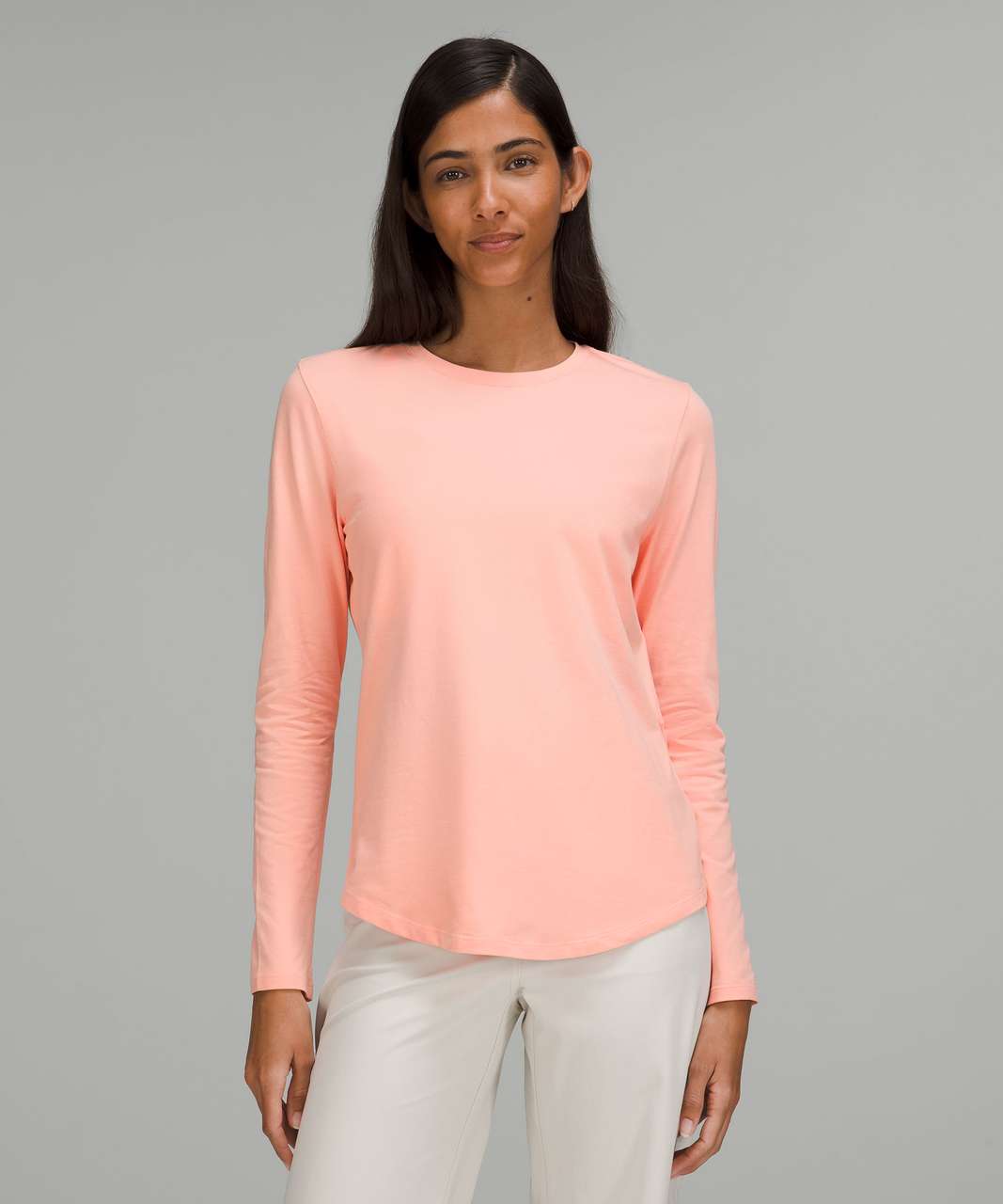 Lululemon Love Long Sleeve Shirt - Dew Pink