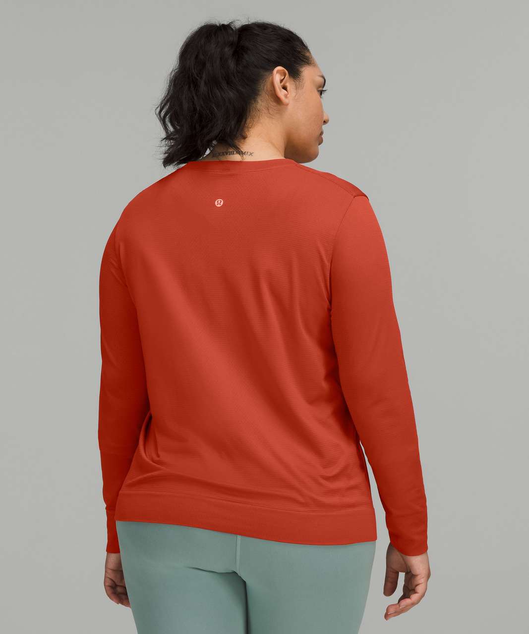 Lululemon Swiftly Relaxed-Fit Long Sleeve Shirt - Red Rock / Red Rock