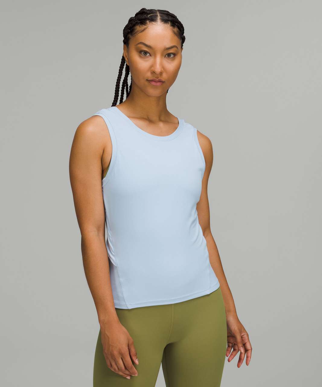 lululemon athletica tank, Tops, Nwt Lululemon Nulu Twistback Yoga Tank  Top Light Support Cd Cup