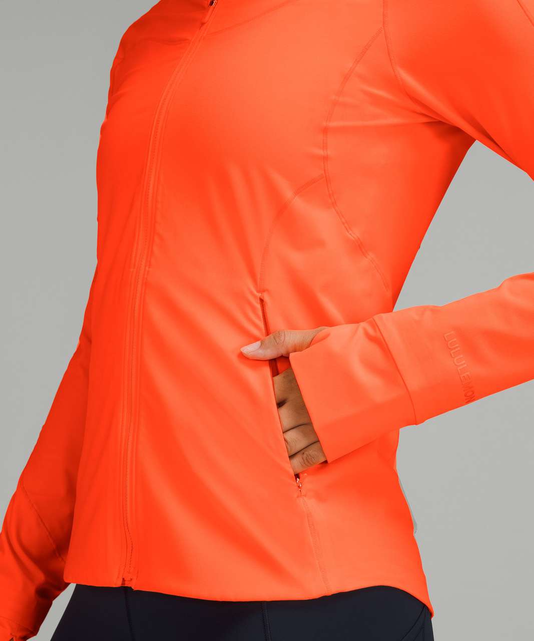 Lululemon Mist Over Windbreaker - Highlight Orange