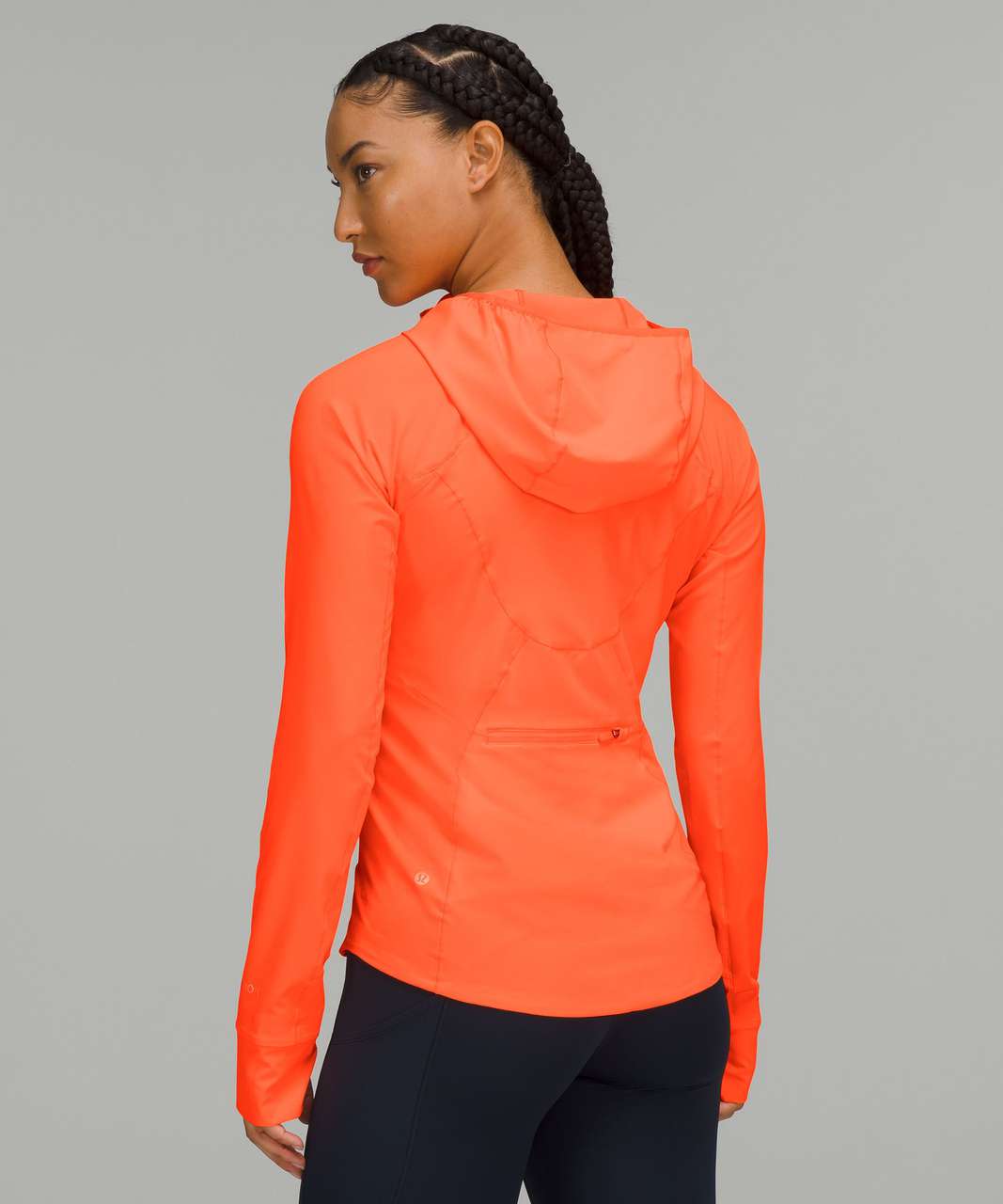 Lululemon Mist Over Windbreaker - Highlight Orange