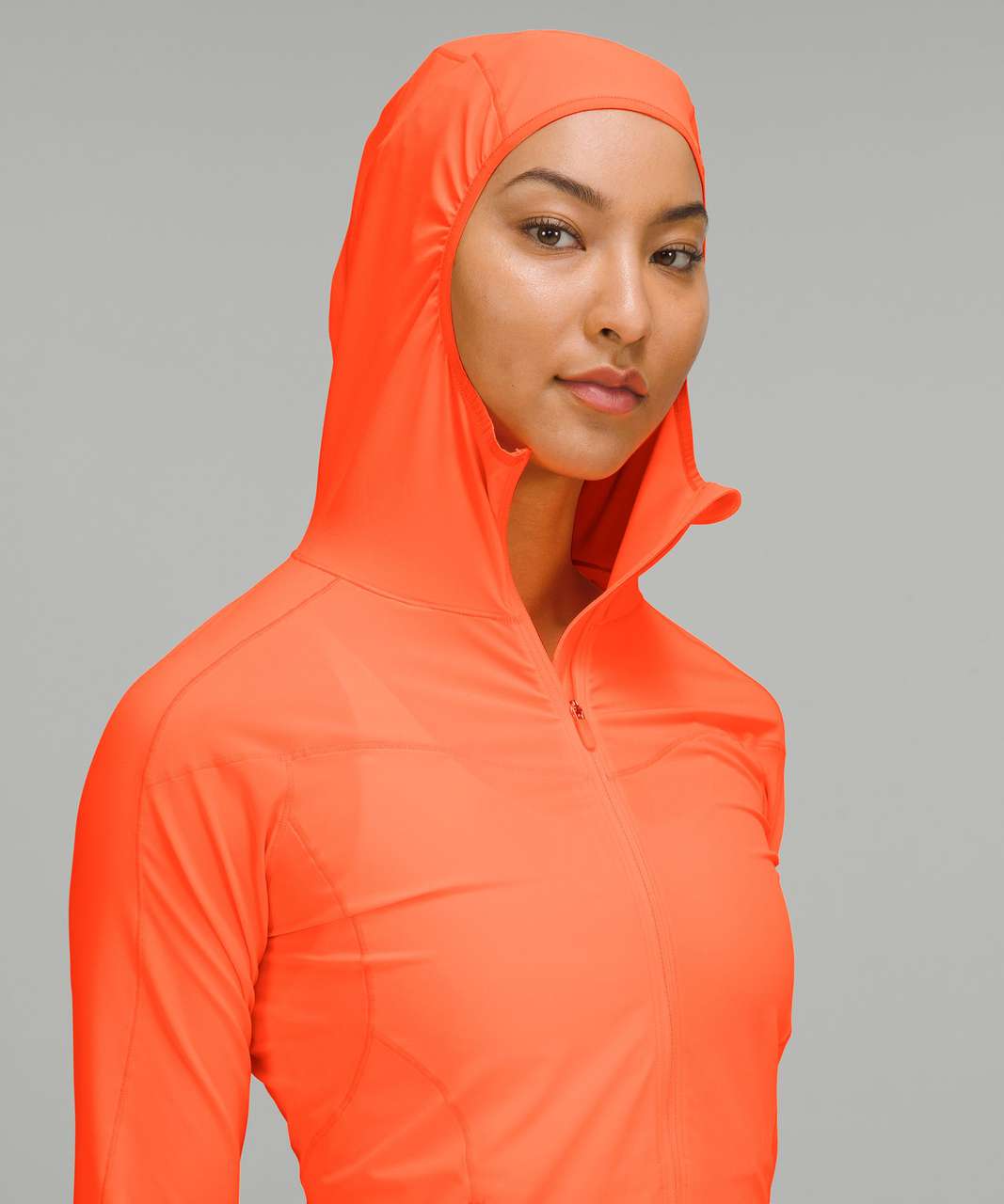 Lululemon Mist Over Windbreaker - Highlight Orange