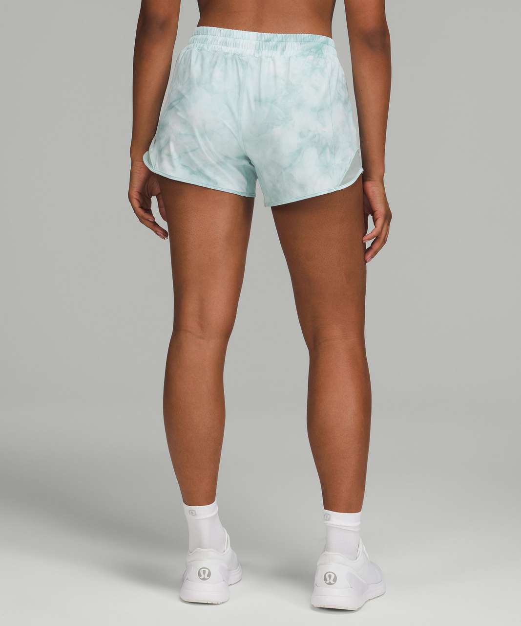 Lululemon Hotty Hot High-Rise Lined Short 4 - Electric Turquoise - lulu  fanatics