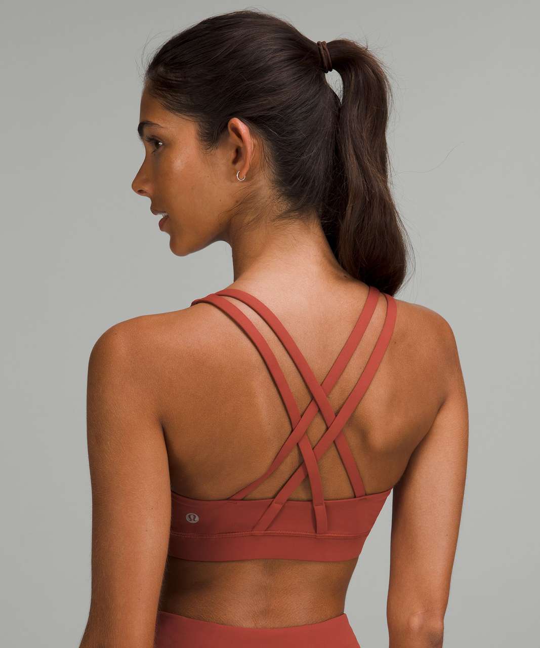 Lululemon Energy Bra *Medium Support, B–D Cups - Cayenne