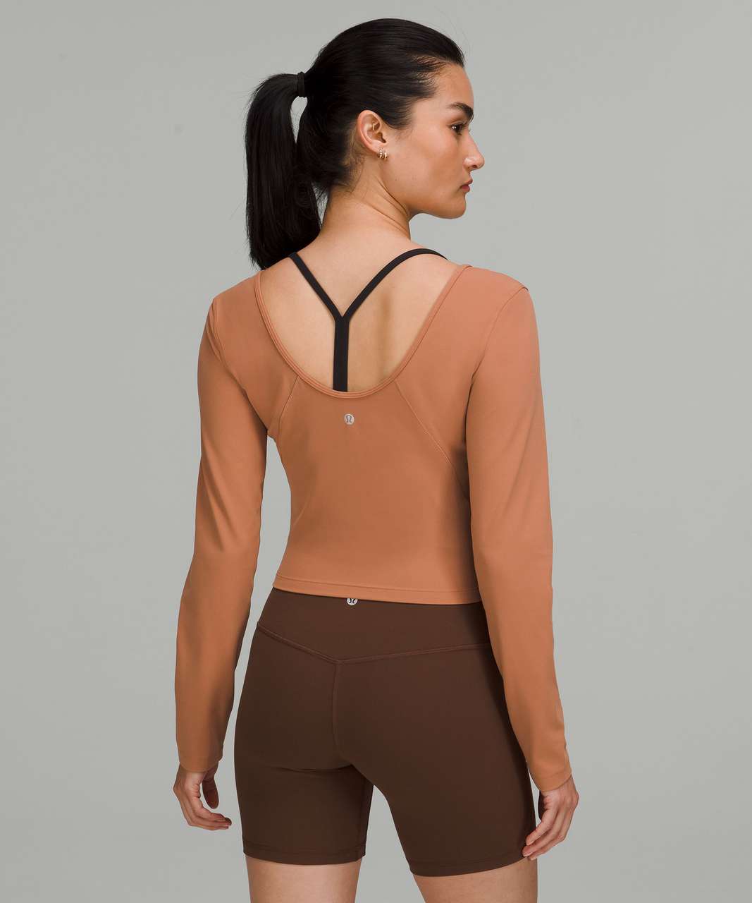 Lululemon Better Best Long Sleeve - Rustic Clay - lulu fanatics