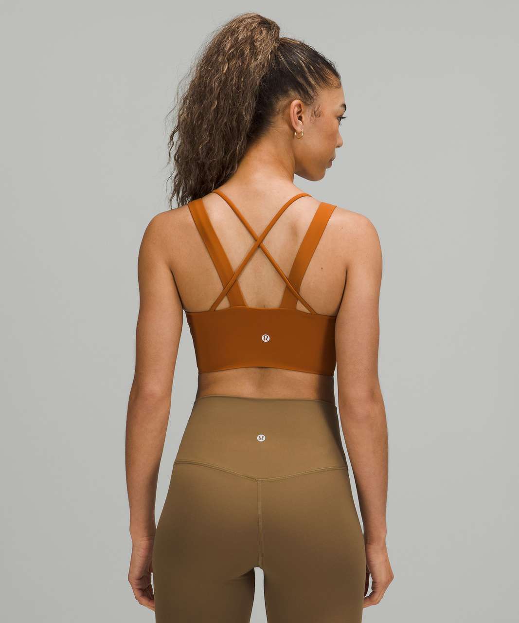 Lululemon Like a Cloud Longline Bra *Light Support, D/DD Cup - Butternut  Brown - lulu fanatics