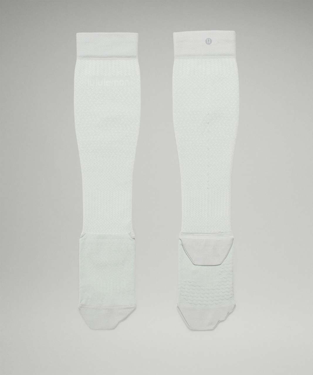 Lululemon MicroPillow Compression Knee-High Running Sock *Light Cushioning - Seal Grey