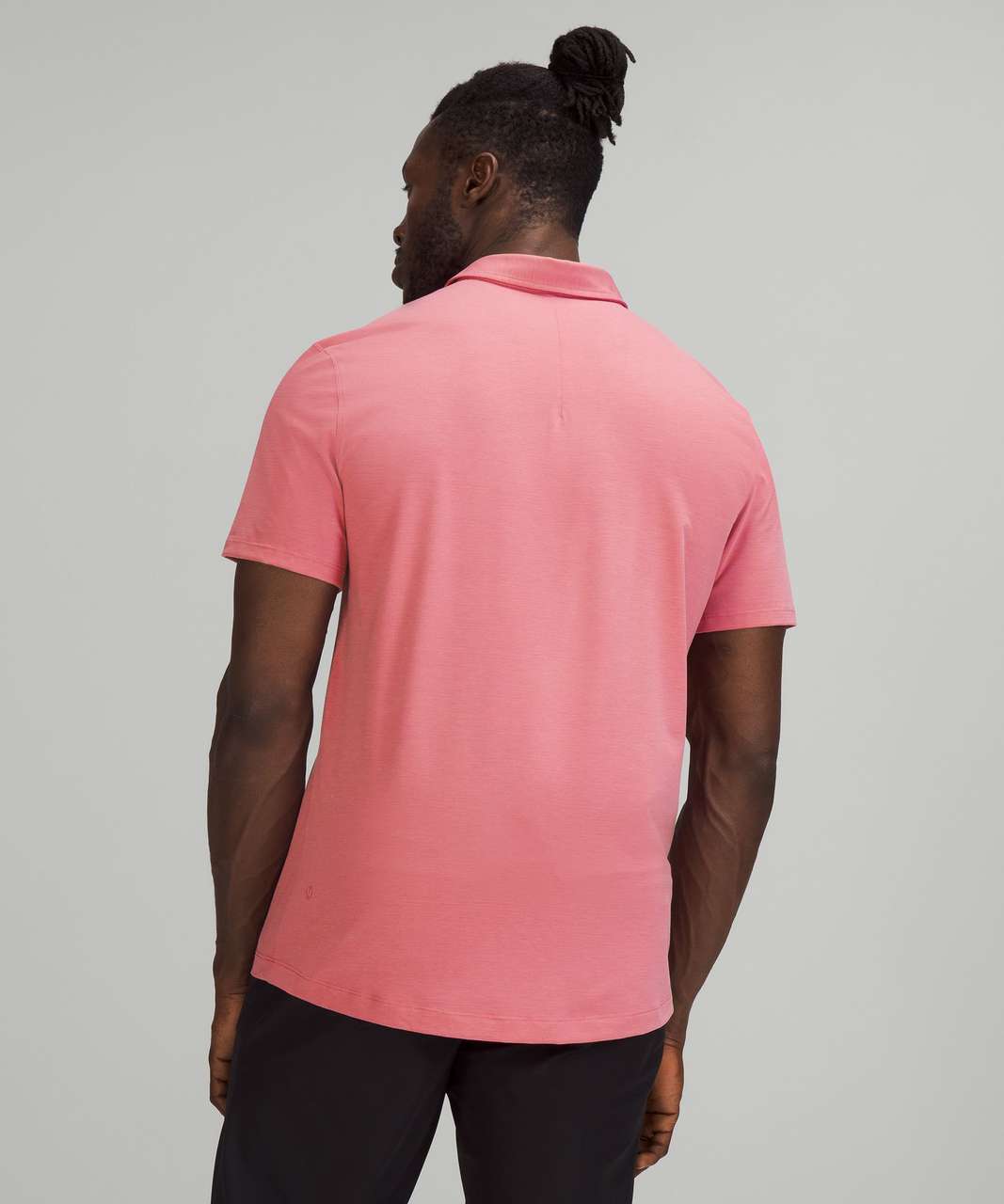 Lululemon Evolution Short Sleeve Polo Shirt - Pink Blossom
