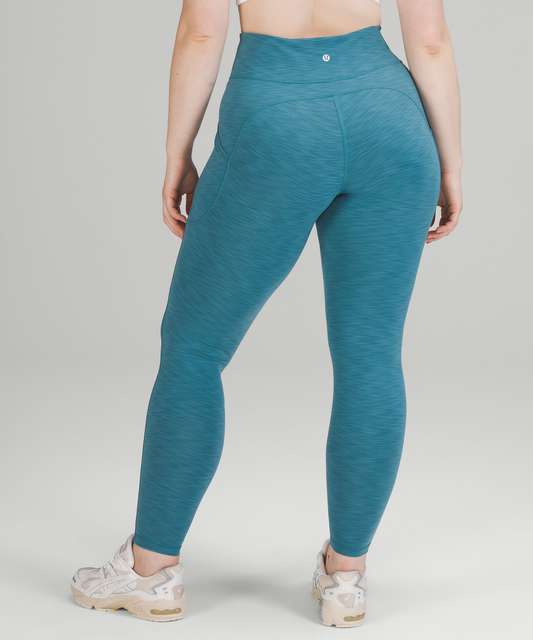 Buy Lululemon Invigorate High-rise Crop 17 - Crunch Teal Lagoon At 24% Off