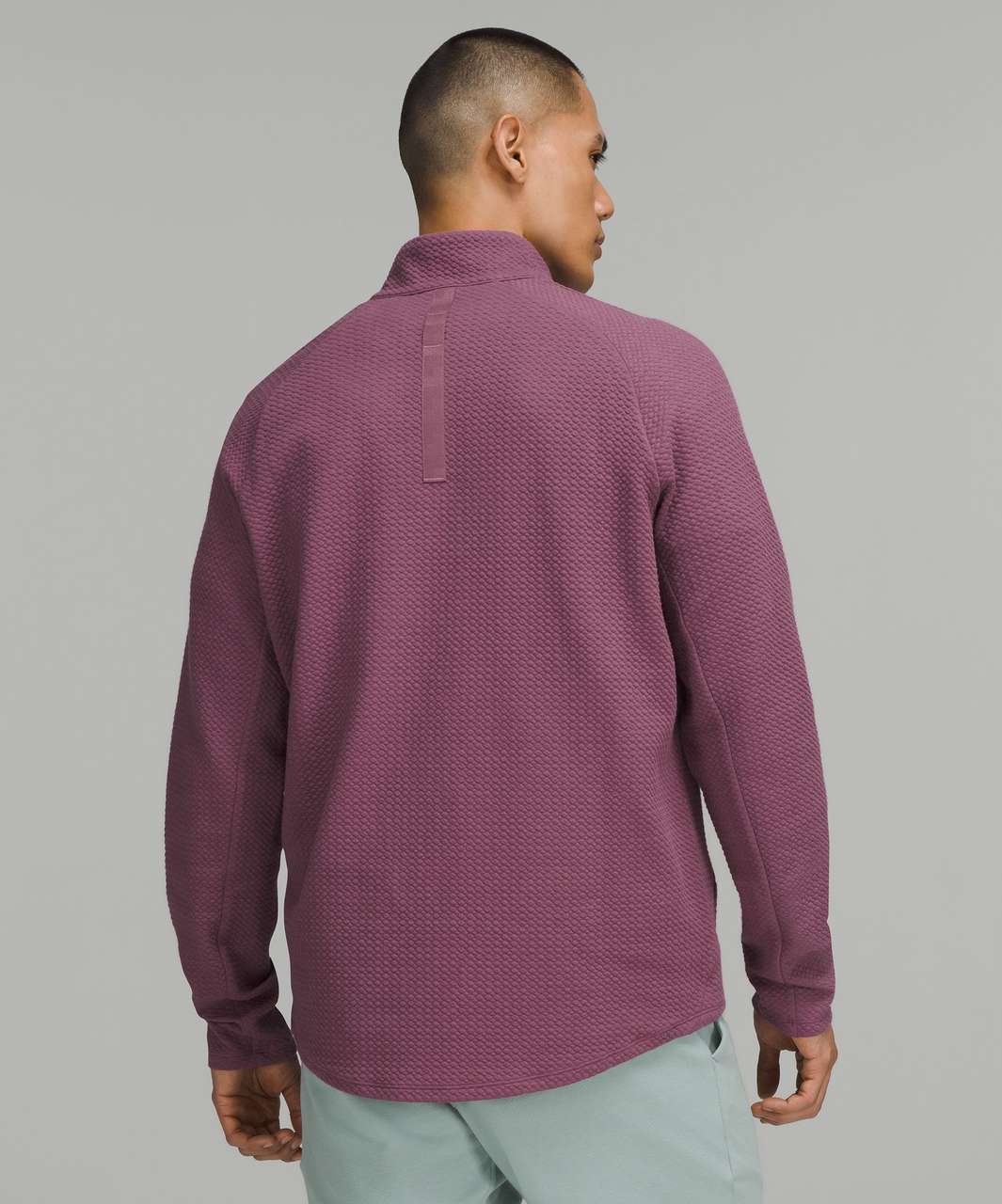 Lululemon At Ease Half-Zip - Vintage Plum